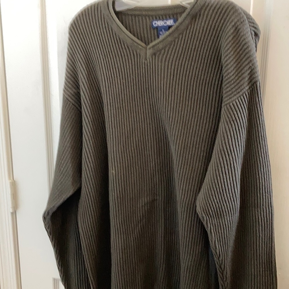 FINAL MARKDOWN Men’s Cherokee sweater xl.
